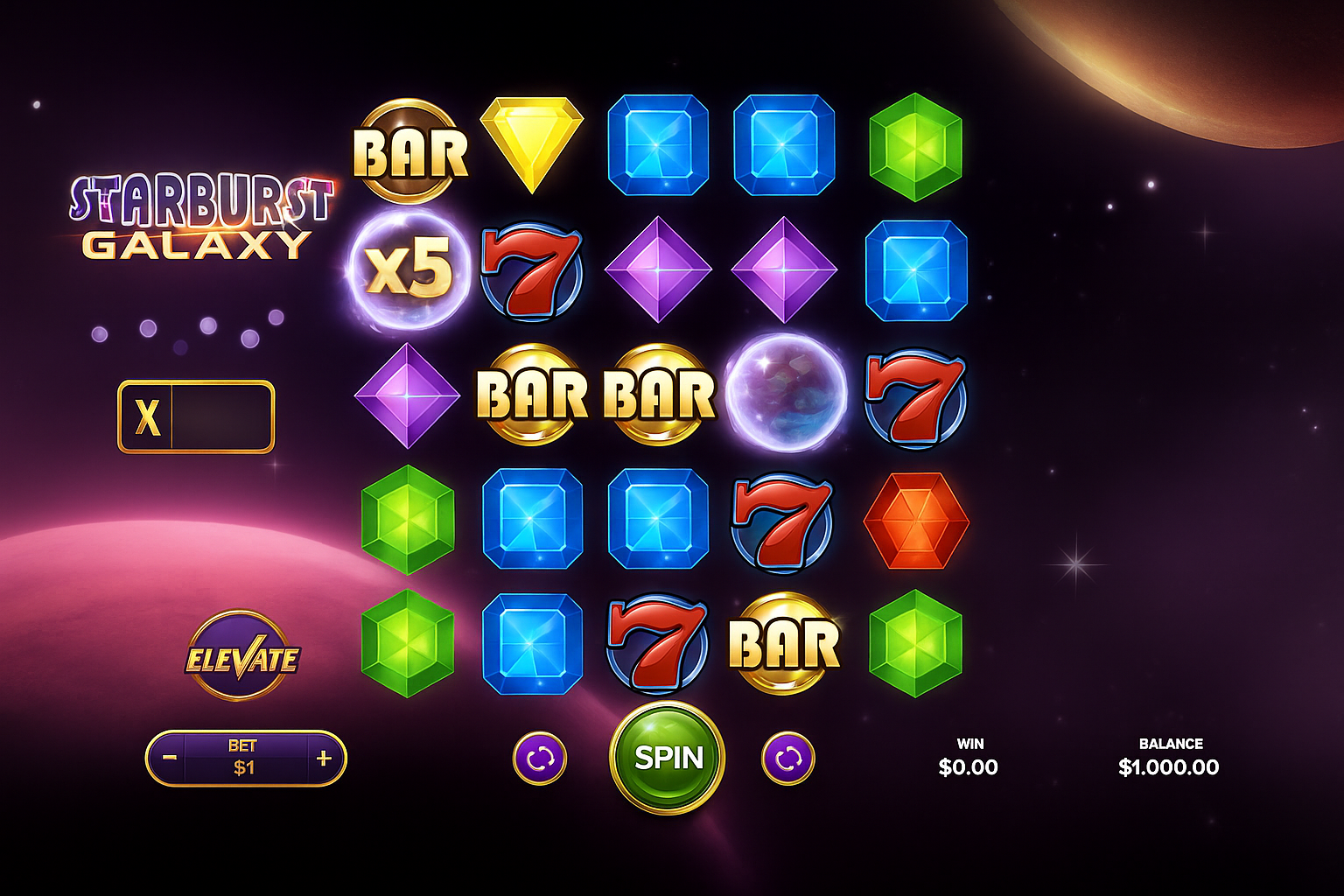 Starburst Galaxy gameplay